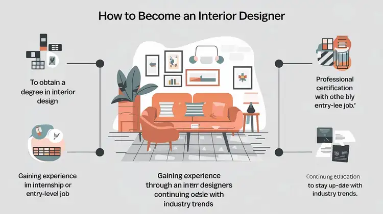 How to become an interior designer