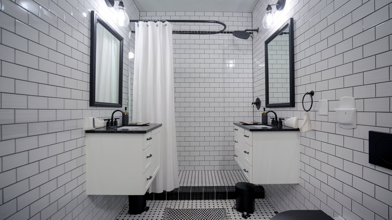 Small Bathroom Tiles Design