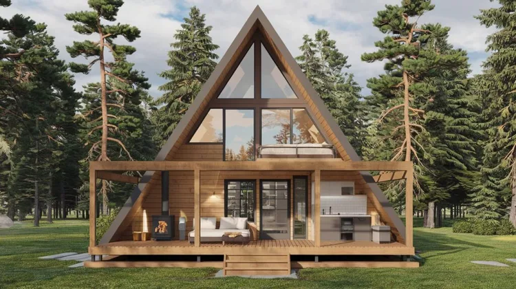 A-Frame Home Design Plans