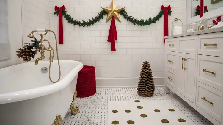 Christmas Bathroom Design