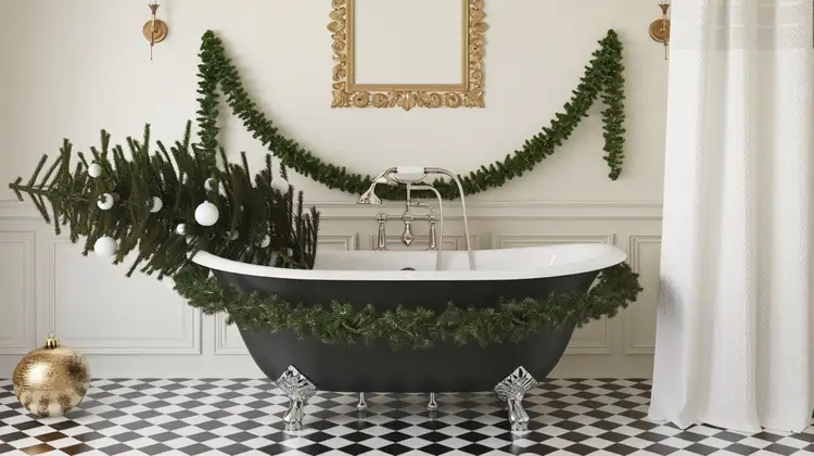 Christmas Bathroom Design