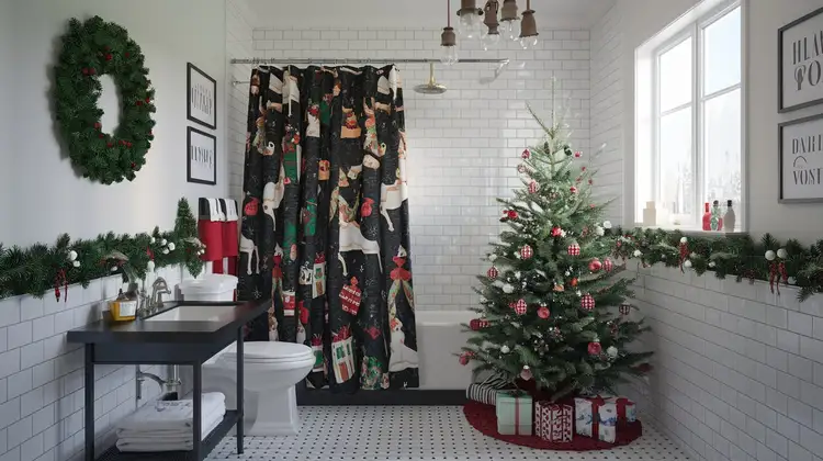 Christmas Bathroom Design